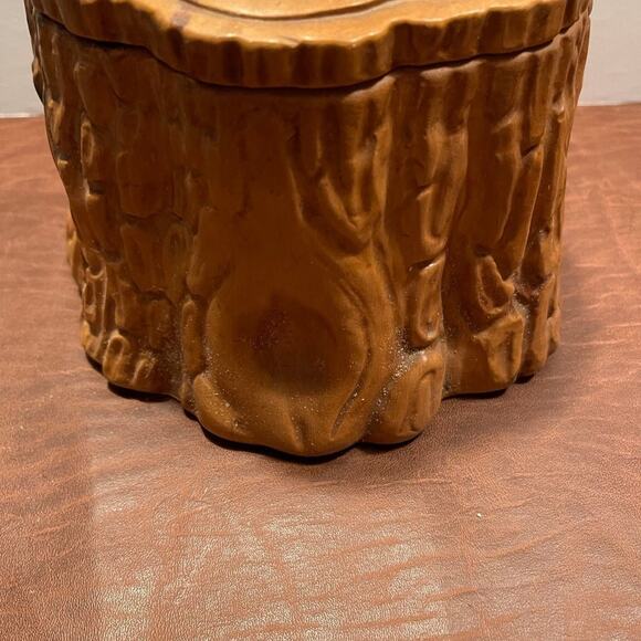 Vintage Twin Winton Calif Pottery 63’  MCM cookie jar woodland troll - Picture 8 of 11